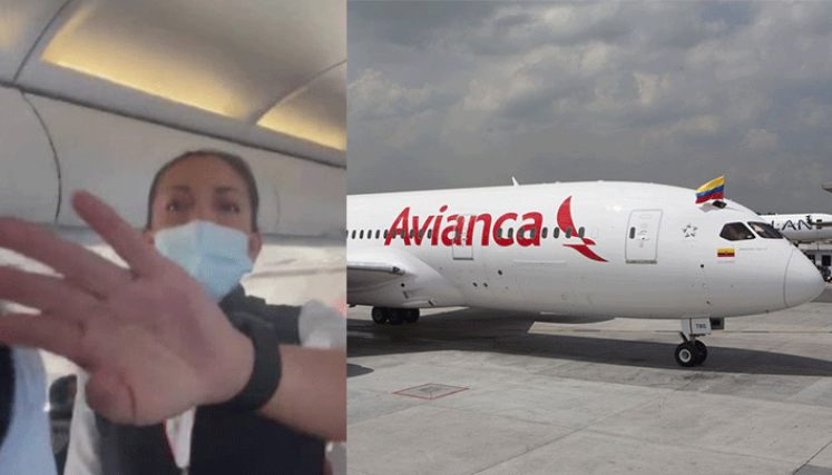 Pasajeros de Avianca