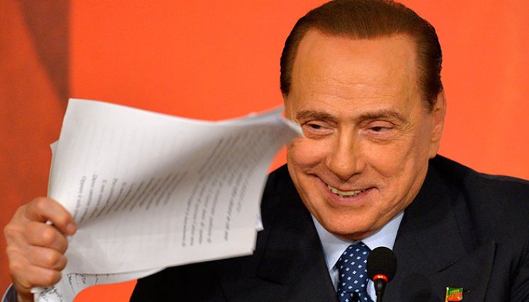 Silvio Berlusconi. 