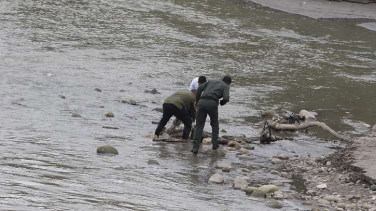 El cuerpo fue sacado del río Pamplonita.