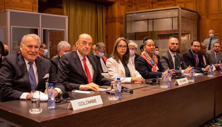 Comenzaron las audiencias del litigio entre Colombia y Nicaragua en La Haya./Foto: colprensa