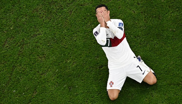 Cristiano Ronaldo espera que cada uno "saque sus conclusiones" sobre Portugal./Foto: AFP
