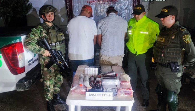A la cárcel por llevar base de coca en una camioneta