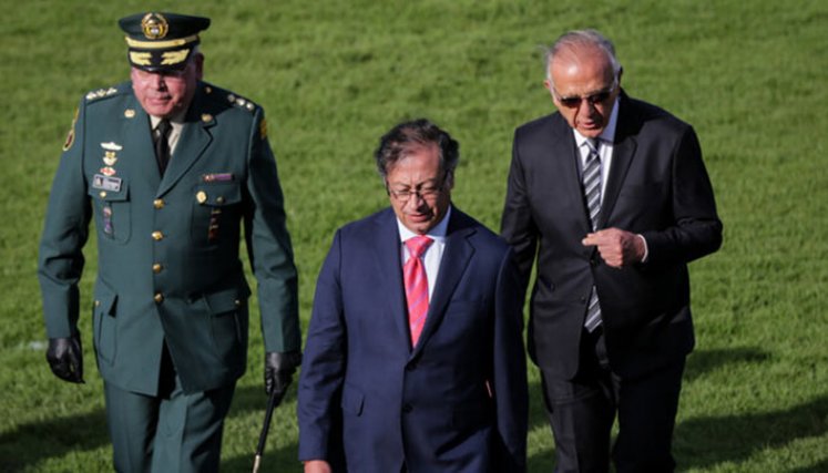 Gustao Petro e Iván Velásquez
