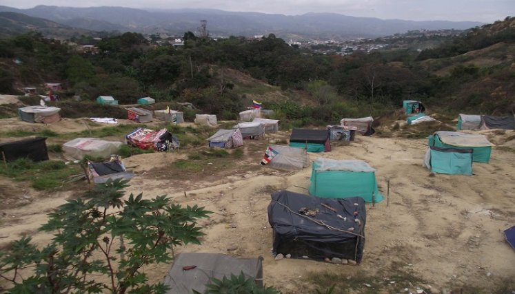 invasiones de terrenos en Ocaña