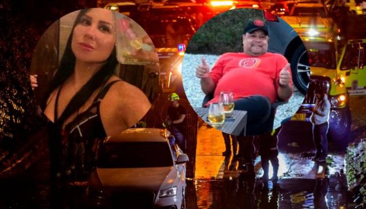 La historia de la pareja que murió ahogada en un Audi en Medellín