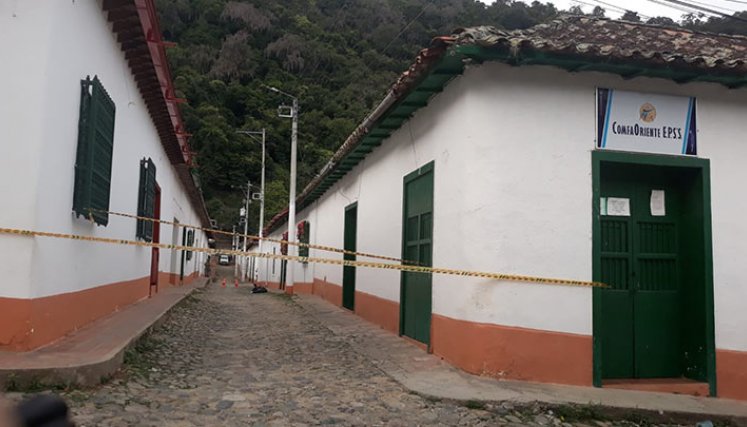 En alerta por sospecha de explosivos en El Carmen, Norte de Santander./Foto: cortesía