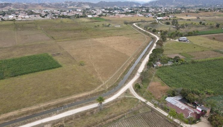 Avanza la adecuación del anillo vial en el municipio de Ábrego para desviar el tráfico pesado. / Foto: Cortesía / La Opinión 