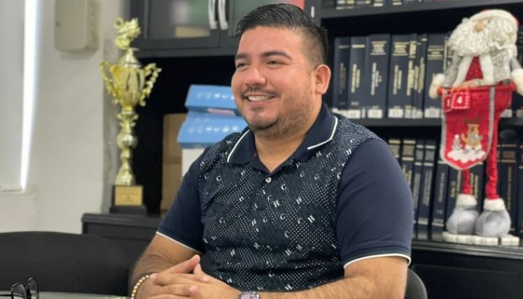 Wolgfan Ochoa, gerente general de Cenabastos S.A.