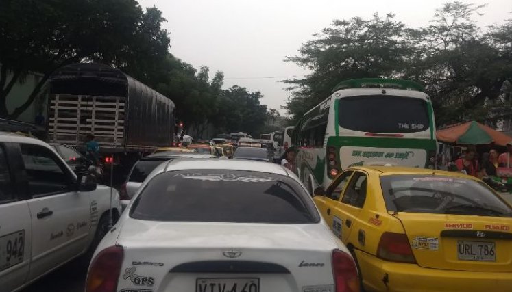 El rechazo por la medida de pico y placa con cuatro dígitos de restricción se mantiene en Cúcuta/Foto Orlando Carvajal/La Opinión