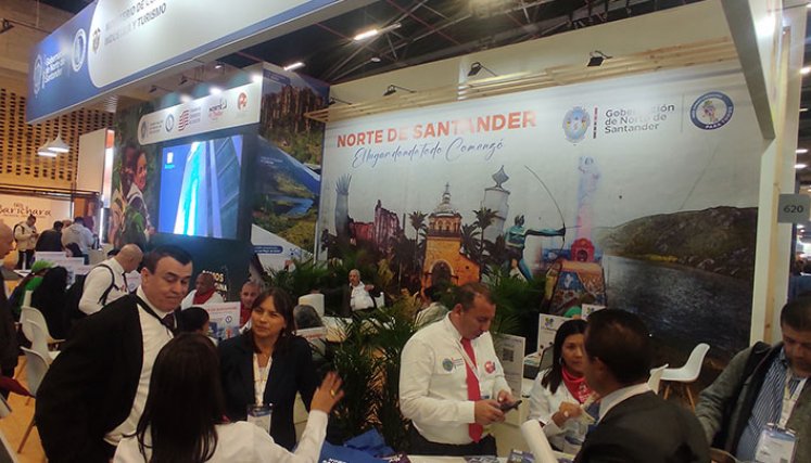 Norte de Santander promociona sus destinos y servicios turísticos, en la Vitrina Turística de Anato. / Foto La Opinión
