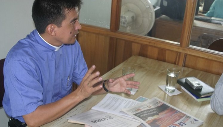 El padre José Elver Rojas, 28 años de sacerdocio