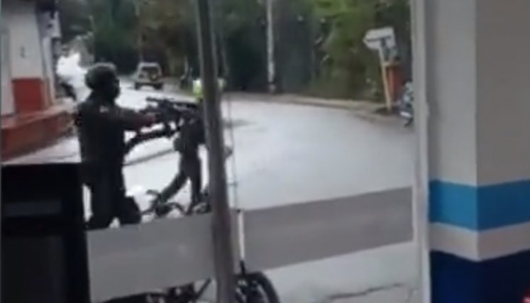 Atraco de banco en Cesar