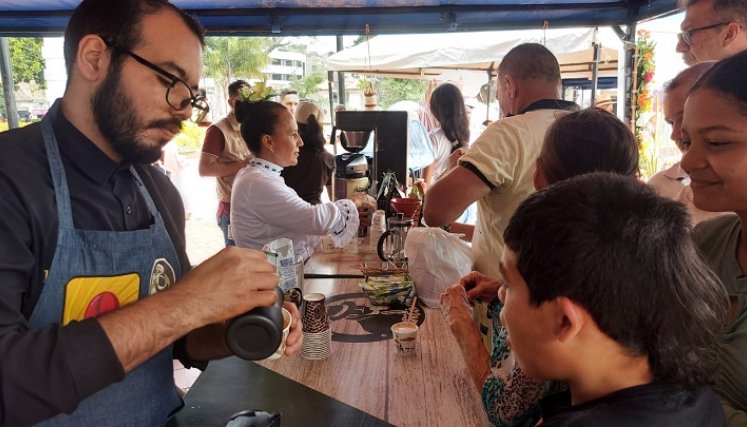En aras de resaltar la producción en la zona del Catatumbo se lleva a cabo la Feria del café y el pan en Ocaña.