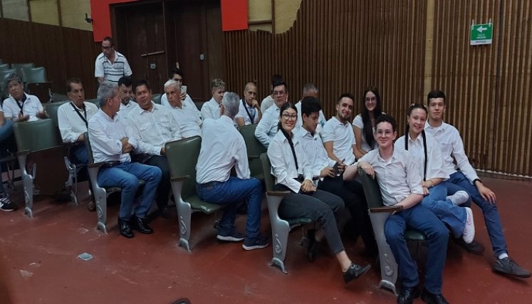 En el Instituto de Cultura y Bellas Artes de Ocaña se rinde homenaje a los caficultores de la región.