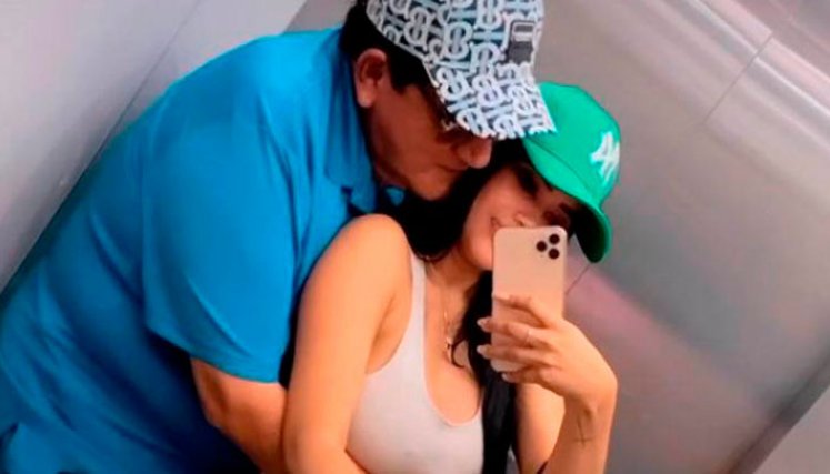 Poncho Zuleta y la 'Frunita' 