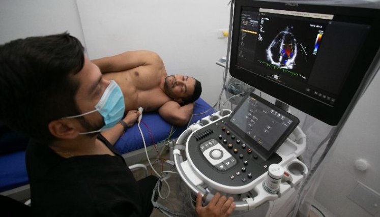 Son la única IPS en la región con un ecocardiógrafo. / Foto: Juan Pablo Cohen / La Opinión 