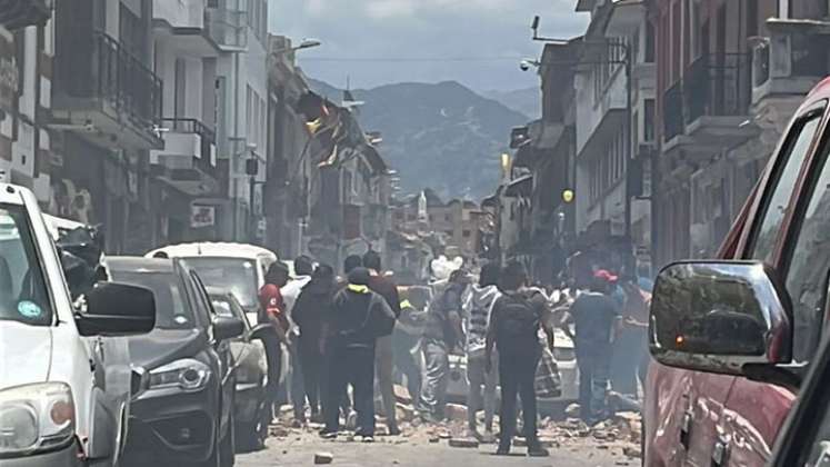 Sismo Ecuador. 