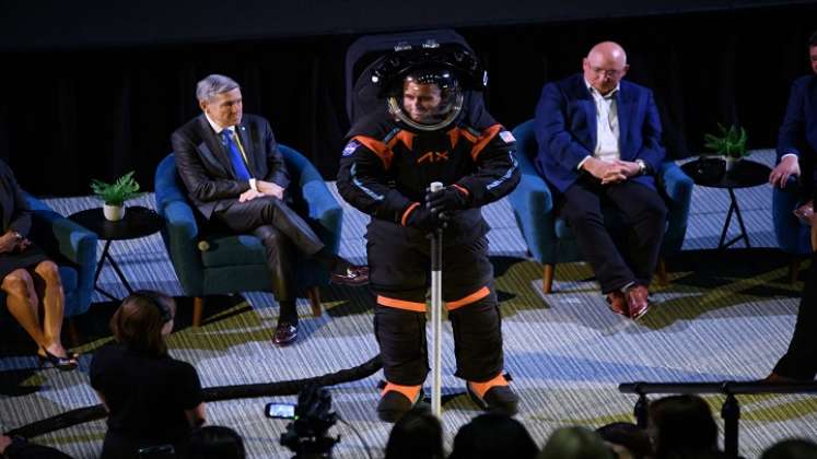 Traje espacial. / Foto: AFP