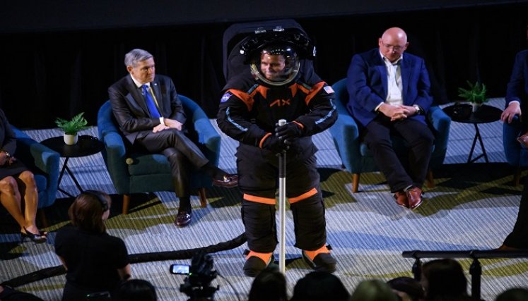 Traje espacial. / Foto: AFP