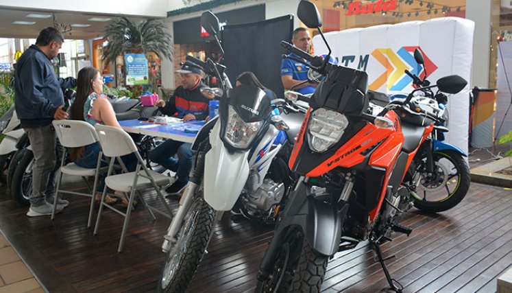 Once marcas y 20 empresas participan en la feria Cúcuta en dos Ruedas. / Foto La Opinión