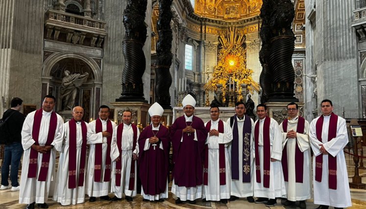 Obispos de Cúcuta y Tibú visitan El Vaticano para encuentro con el papa