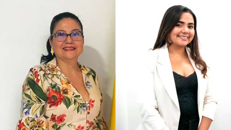 Martha Haydee Peña Valderrama y Diana Marcela Perdomo.