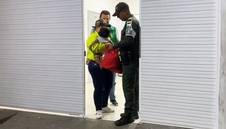 En Cartago rescataron a  un bebé raptado en Cúcuta