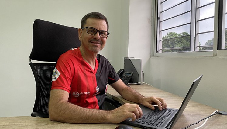 Arnaldo Guerra, director de producción de Productos Yerman- Nona Pepa. / Foto cortesía para La Opinión