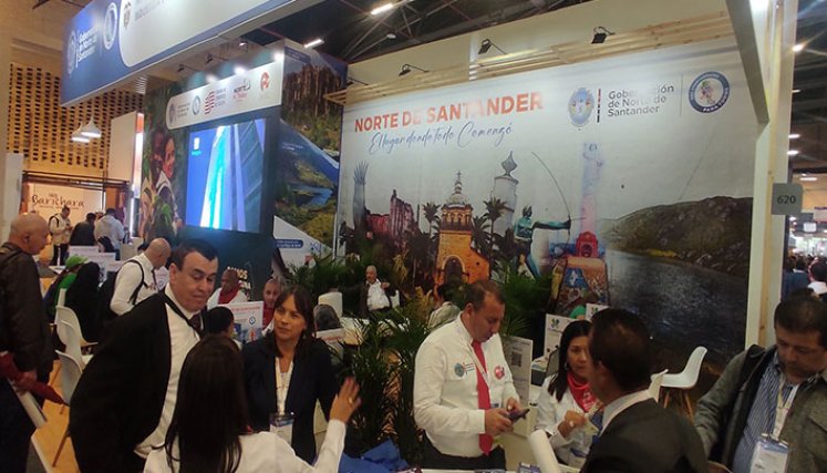 Norte de Santander aprovechó su participación en la Vitrina Turística de Anato para promocionar sus destinos y servicios. Foto La Opinión