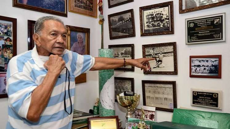 Miguel Escobar, exjugador y figura del Deportivo Cali