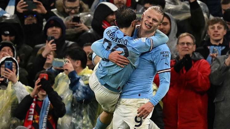 El noruego Erling Haaland sentenció la victoria del Manchester City ante el Bayern Múnich.