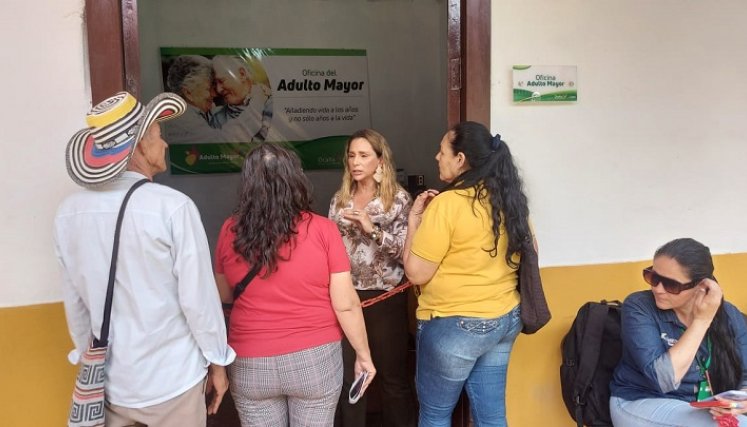 Búsqueda activa de abuelos suspendidos del programa Colombia mayor en Ocaña.