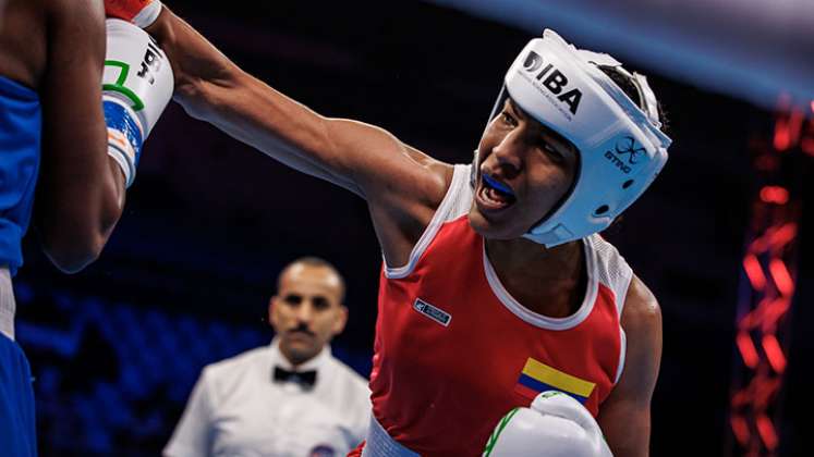 Camila Camilo, boxeadora colombiana. 