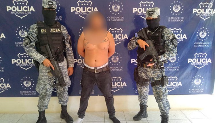 Capturados en El Salvador 