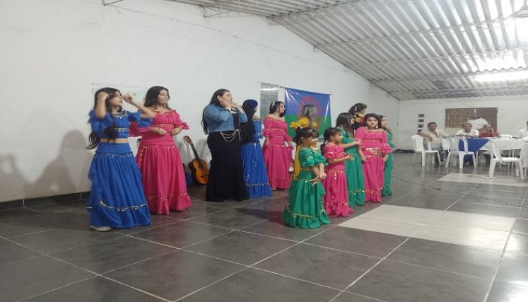 Gitanas del parque Santander de Cúcuta