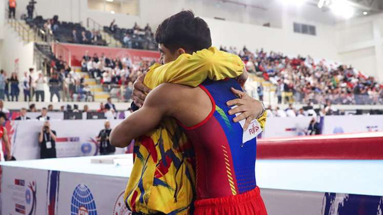 Ángel Barajas, gimnasta