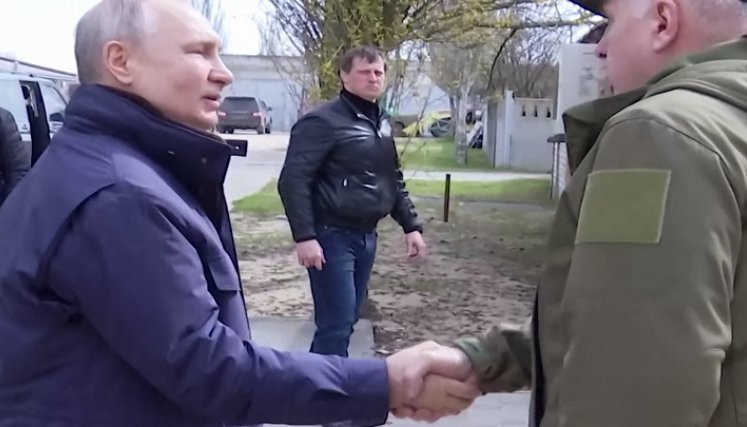 Putin en Ucrania