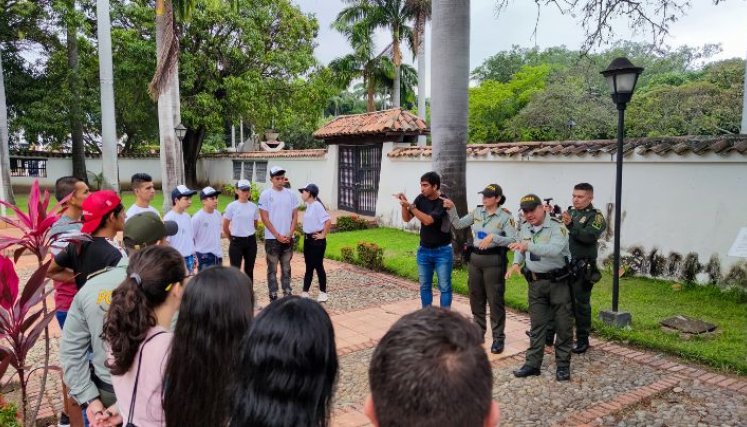 Esta es la primera actividad que se realiza y se convierte en un piloto para llegar a otras instituciones y sitios turísticos.  / Fotos: Cortesía / La Opinión 
