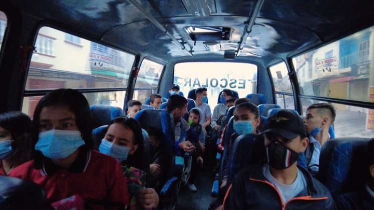 Niños campesinos del corregimiento de Otaré, se encuentran sin el servicio de transporte escolar.