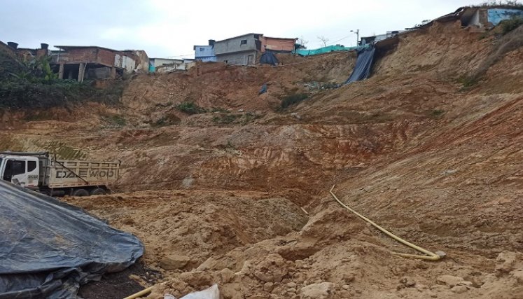 Voceros cívicos de la región preocupados por la lentitud de las obras en la Transversal del Catatumbo.