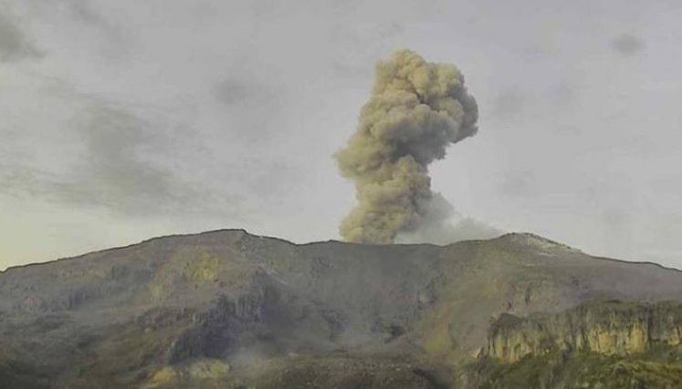Volcán Nevado del Ruiz.