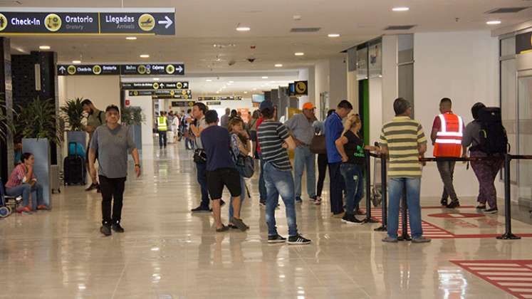 Se espera gran afluencia de pasajeros en la terminal aérea. / Foto Archivo