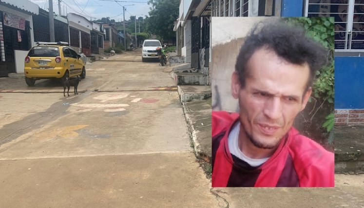 En esta esquina se encontraba la víctima junto con otras personas cuando le dispararon.