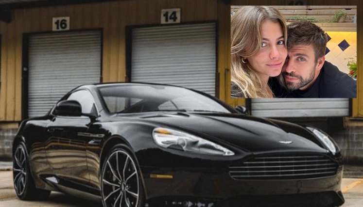 Carro que Piqué le regaló a Clara Chía