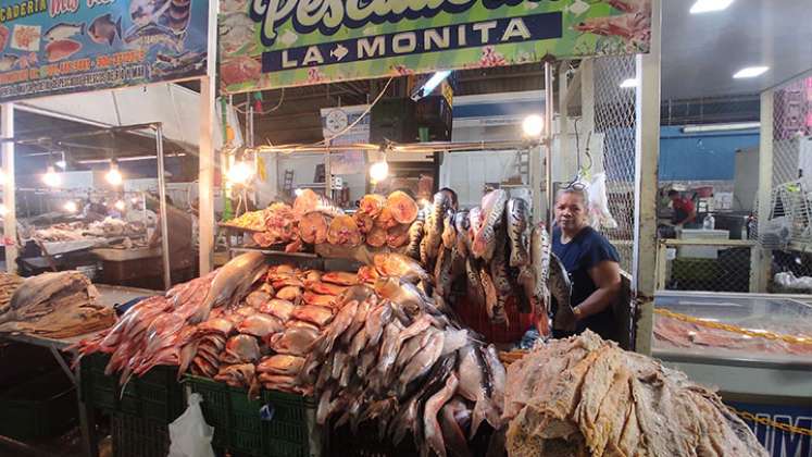 Precios del pescado seco oscilan entre $11.00 y $30.000/ Foto La Opinión