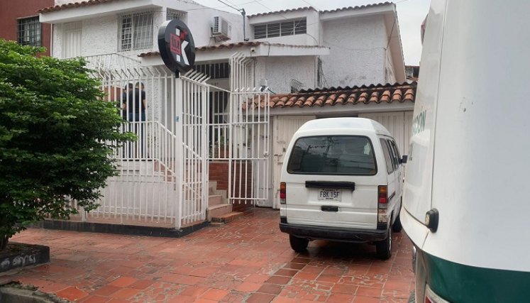 la Sijín de la Policía Metropolitana de Cúcuta arribó al sitio para adelantar la inspección y buscar cualquier pista del ladrón