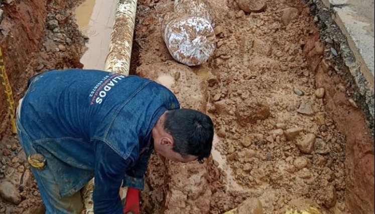 Aqualia indicó que ya empezaron el proceso de lavado y desinfección de las redes de acueducto. 