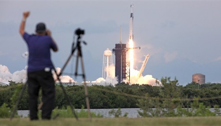 Cápsula espacial. / Foto: AFP