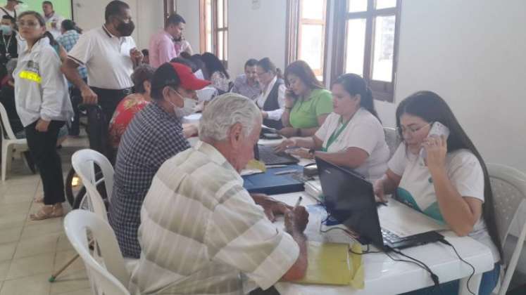 La actividad se desarrolló en la Biblioteca Pública Julio Pérez Ferrero, desde las 8:30 de la mañana hasta la 1:00 de la tarde. / Fotos La Opinión 