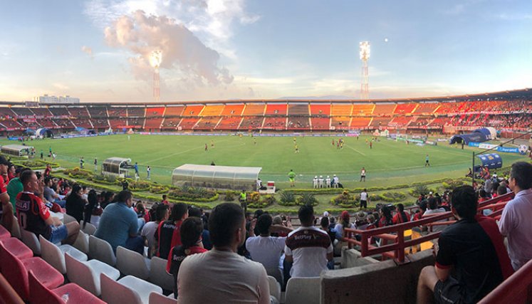 Estadio General Santander, abril de 2023. 